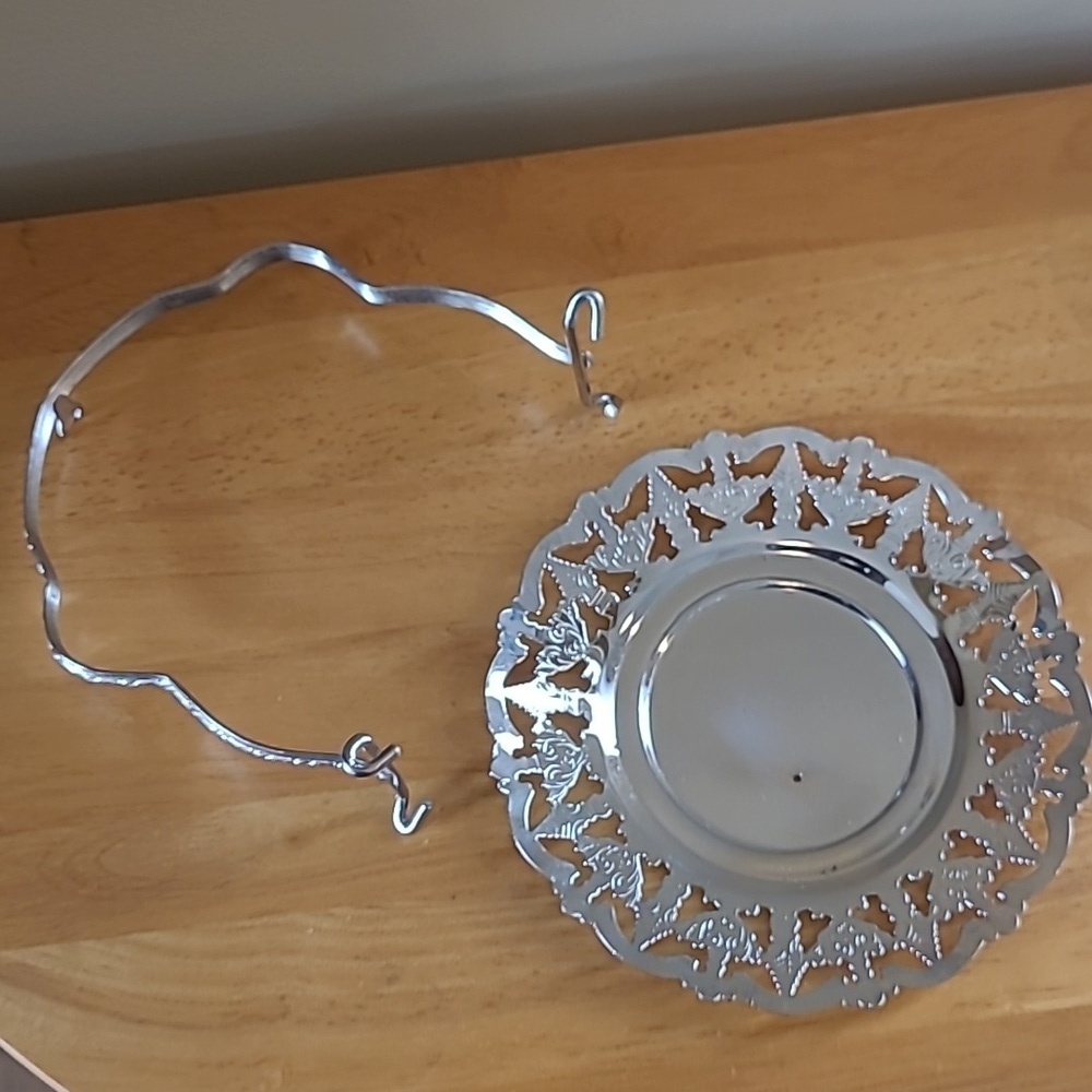 VINTAGE Condiment Caddy With Handled Stand Tray, Bowl And Spoon - Picture 13 of 16